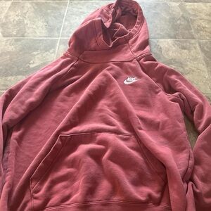 Burgundy Nike Hoodie